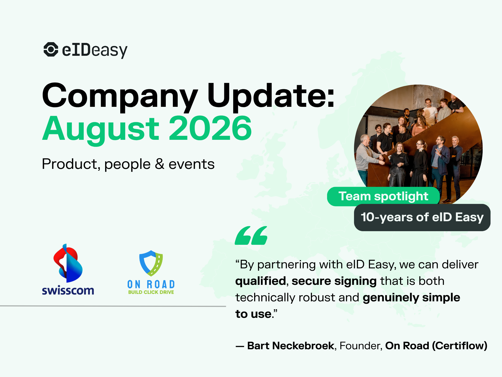 eID Easy Company Update August 2026