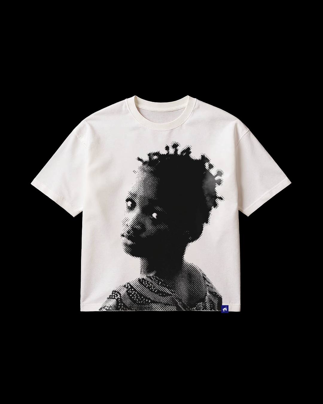 AHUEFA (noun)&nbsp;/a-hweh-fa/:&nbsp;A name that signifies inner beauty, calmness, and wisdom. Our limited-edition tee isn’t just a piece of clothing. It’s a conversation. Each design is part of an intimate and evolving exploration of the stories and communities that shape us. Printed on our custom unisex T-shirt, the artwork carries the story forward. The fabric is soft, organic, and built to live with you. Comfortable for the everyday, rooted in meaning. By curating our own T-shirt cut, we treat each design as a kind of visual sketch—an open-ended study. Every piece is made to order. If you’d like the artwork printed on the front or the back, just leave a note at checkout. Different tribes rep differently, and we’re here for that. 