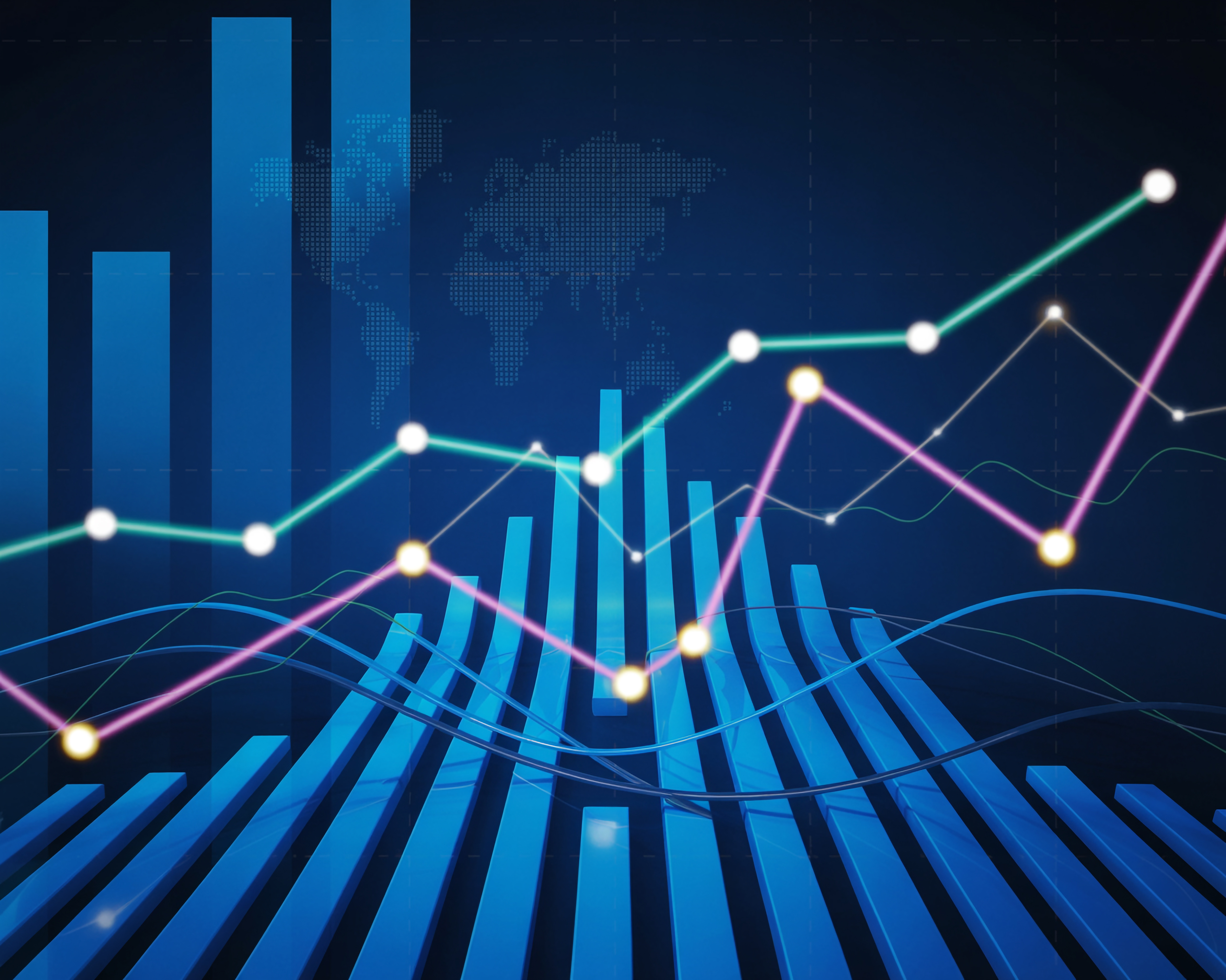 Chart showing rising and falling market cycles, illustrating how M&A activity and buyer interest change across industries over time.