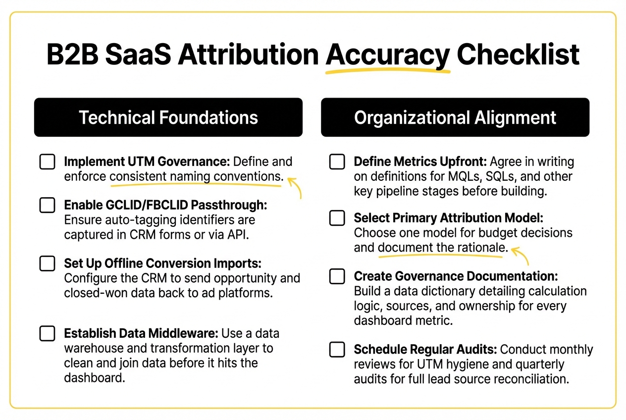 b2b saas attribution accuracy