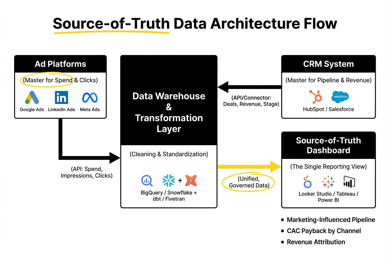 source of truth data flow