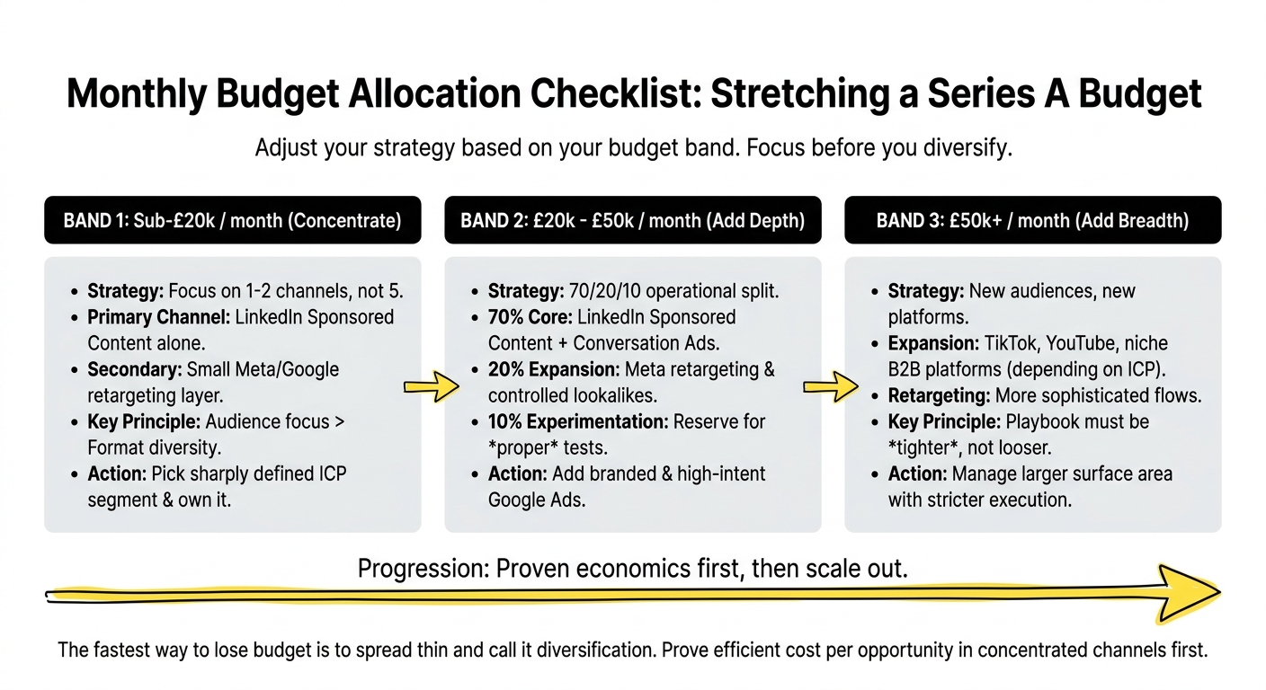 Budget Allocation for Lean Teams
