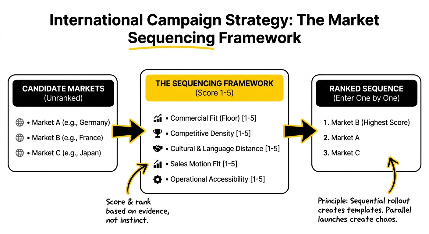 International Campaign Strategy Card 