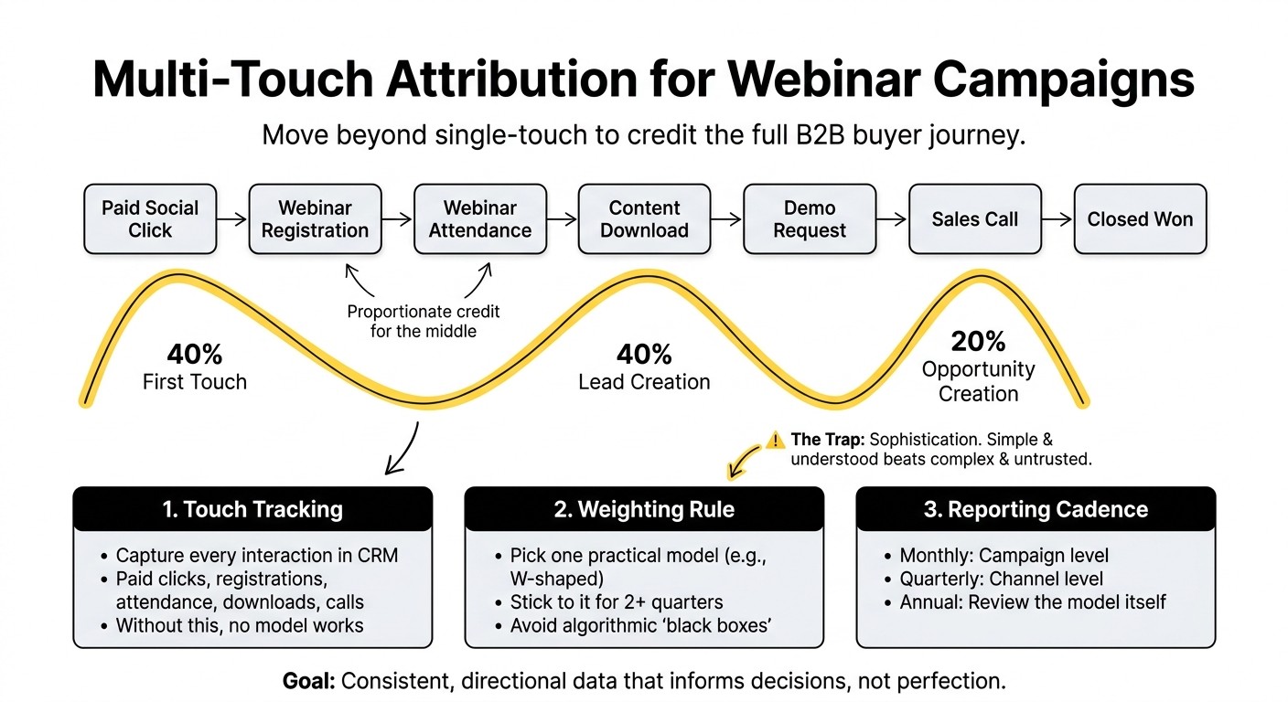 Multi-Touch Attribution for Webinar Campaigns