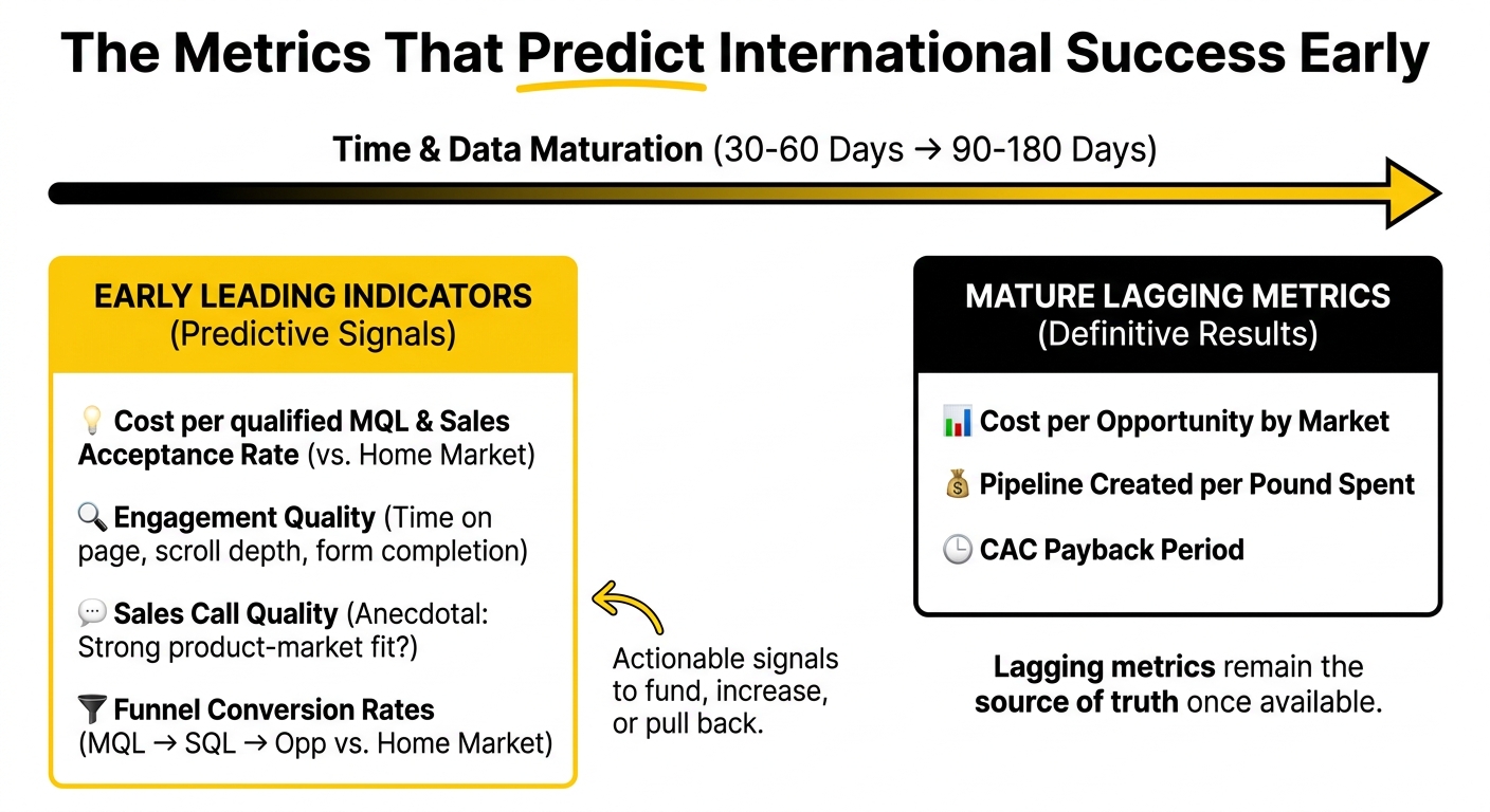 The Metrics That Predict International Success Early