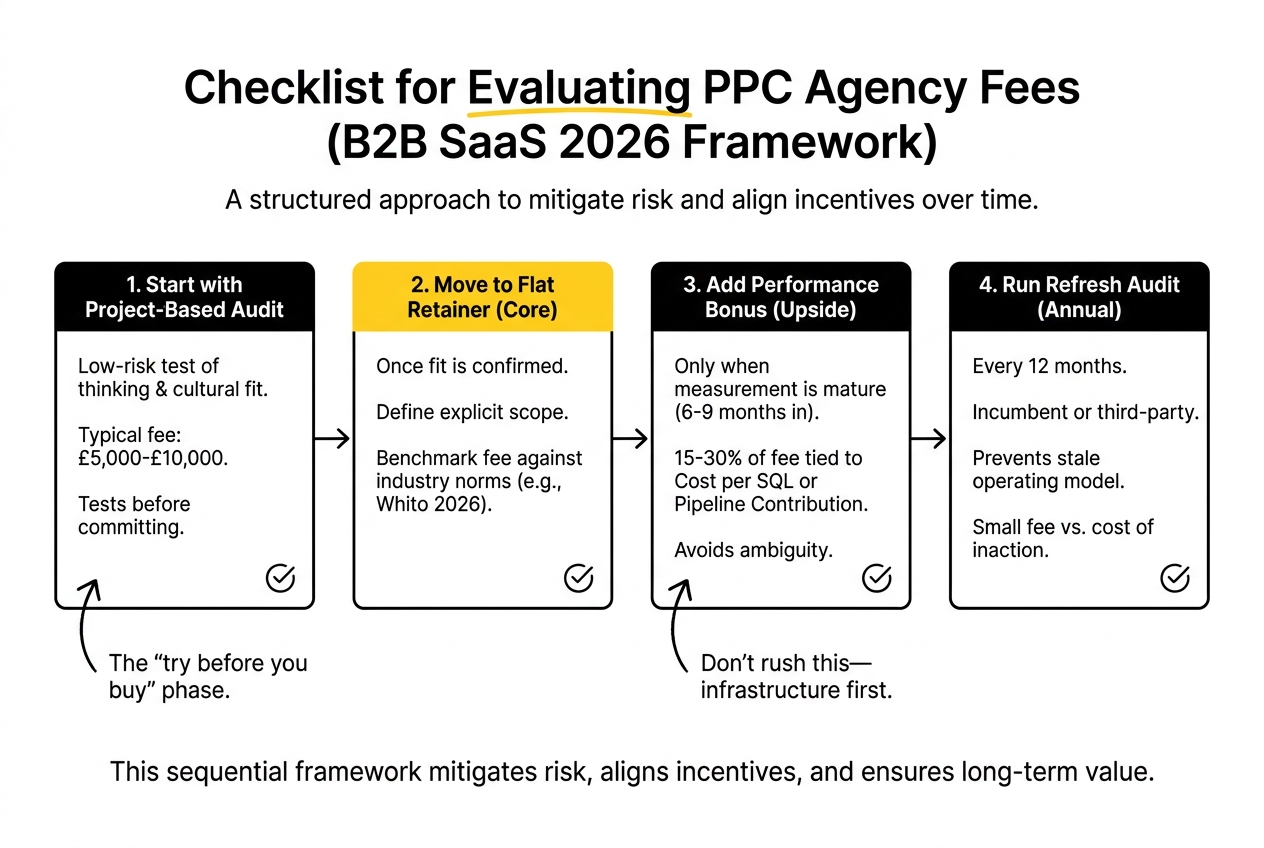 Checklist for Evaluating PPC Agency Fees