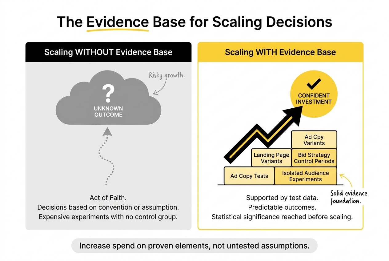 evidence base for scaling decisions