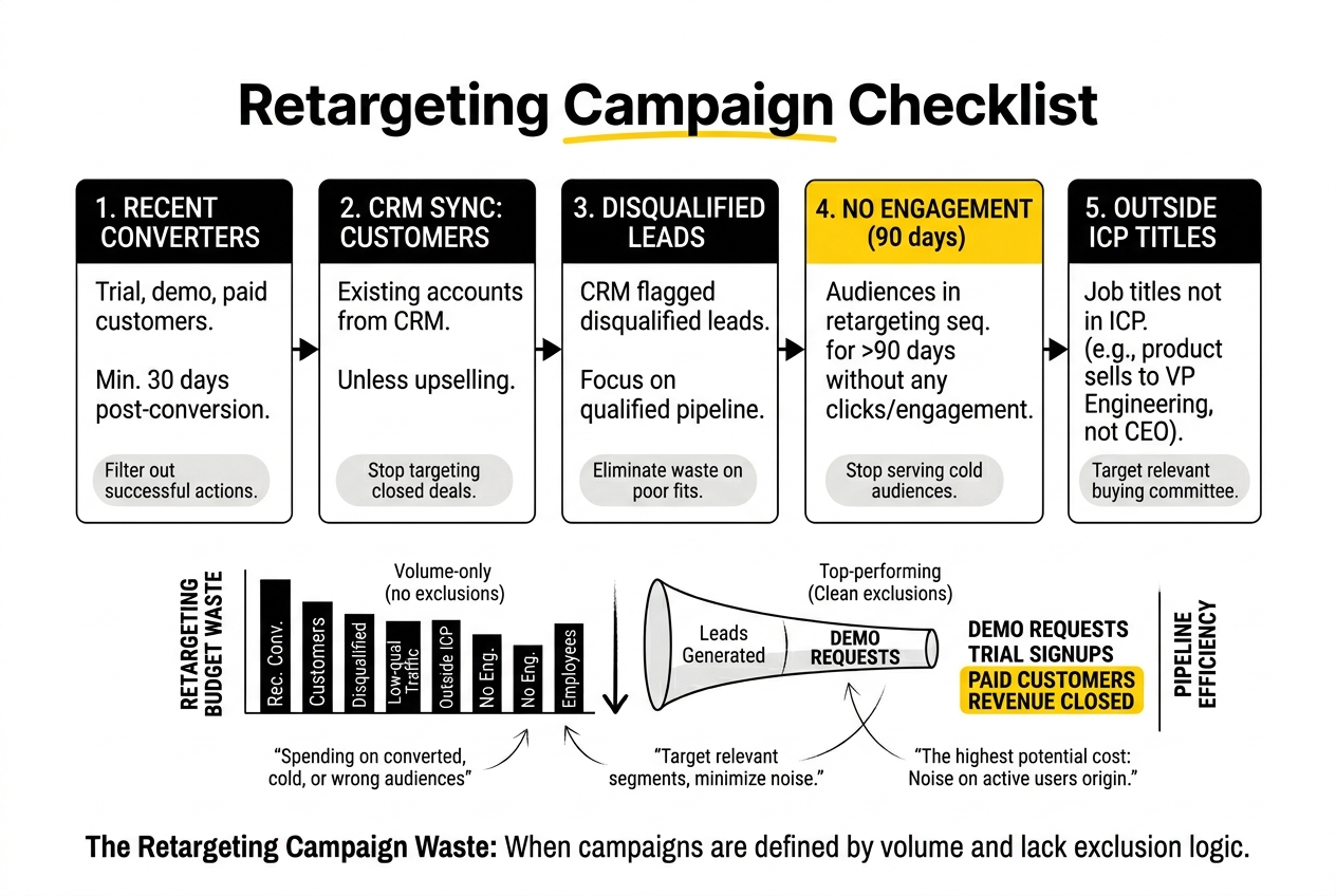 retargeting campaign checklist