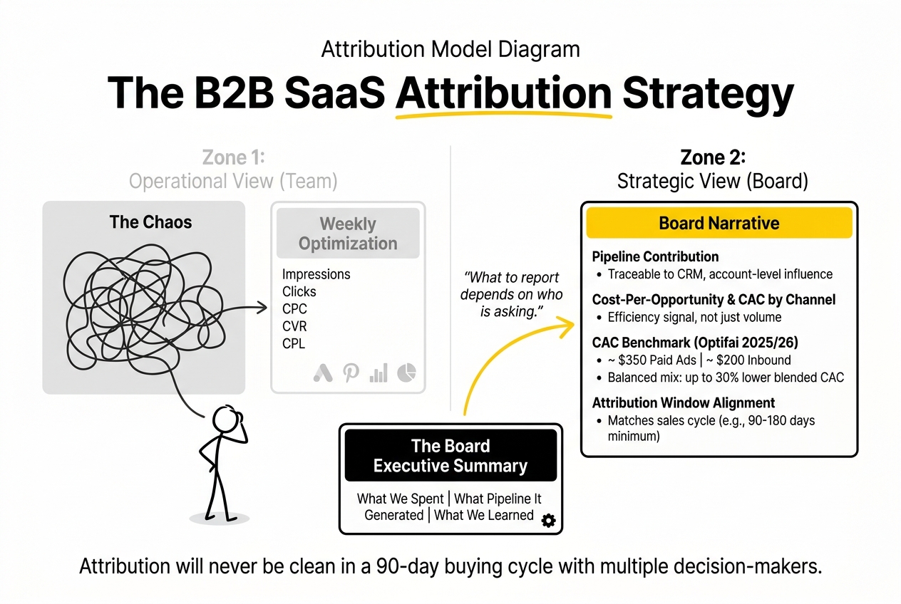 b2b saas attribution strategy