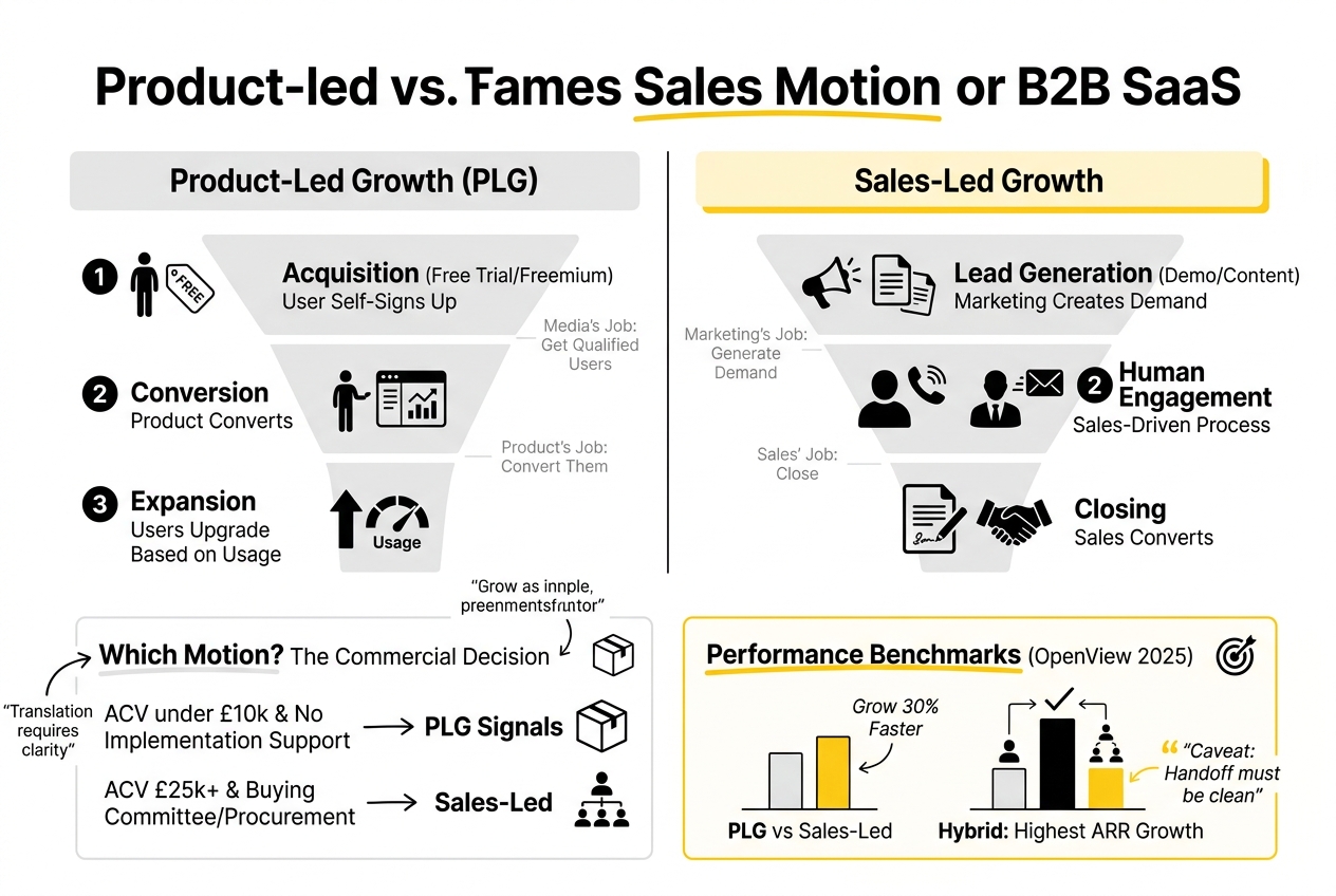 sales led growth