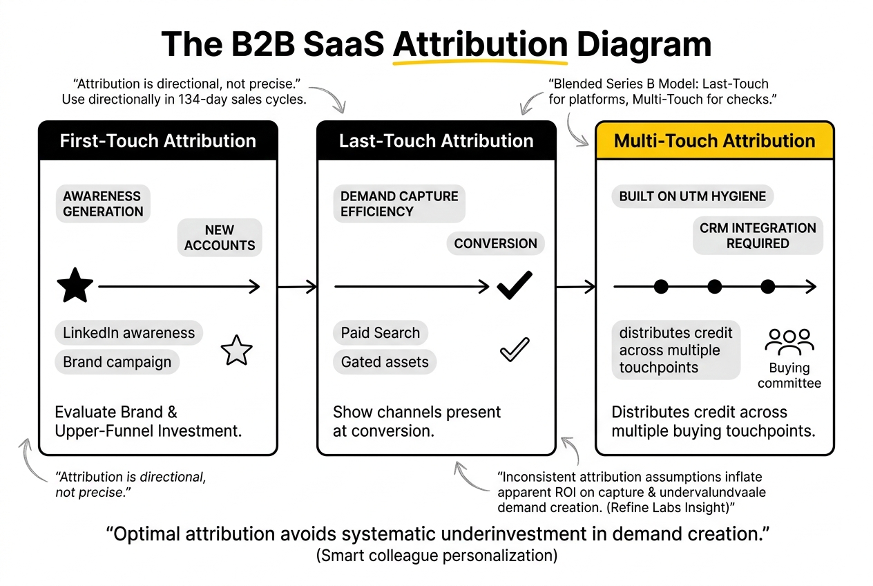 b2b saas attribution