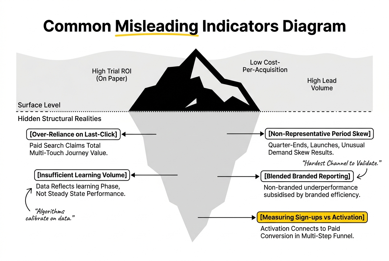 Common Misleading Indicators Diagram