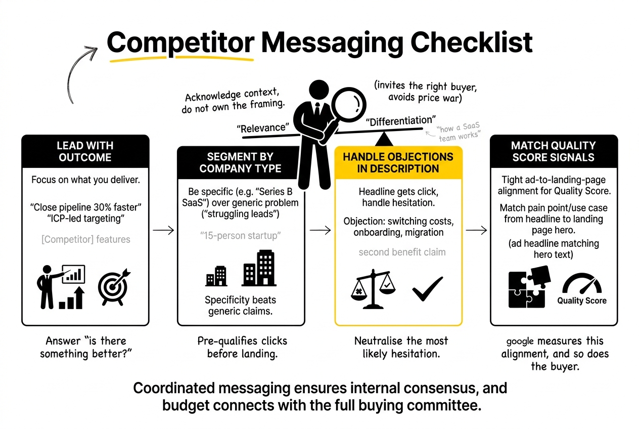 Competitor Messaging Checklist