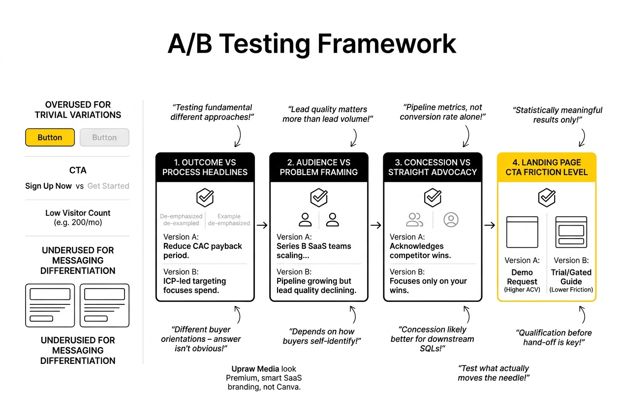 A/B Testing Framework Card