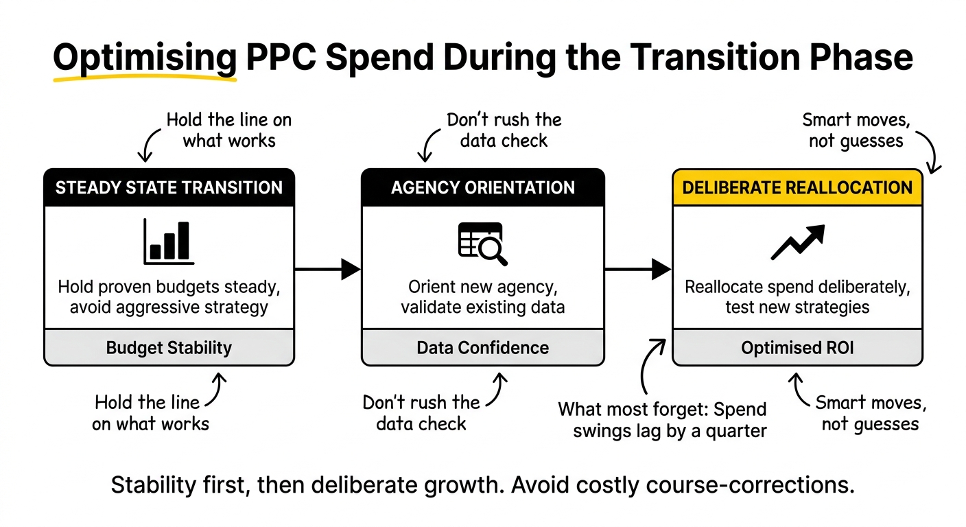 Key metrics to monitor during a SaaS PPC agency transition