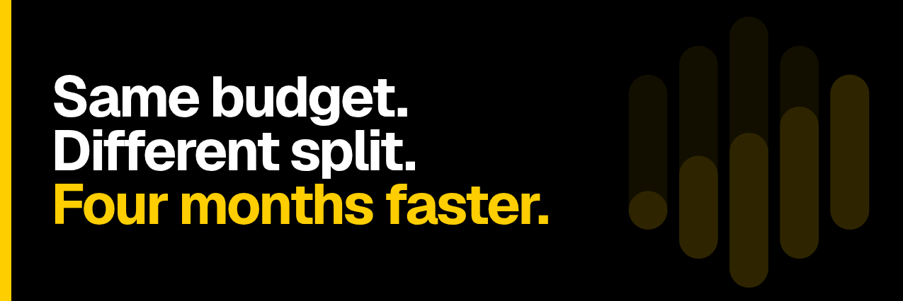 Same budget, different split, four months faster: aligning SaaS paid media budget with CAC payback targets