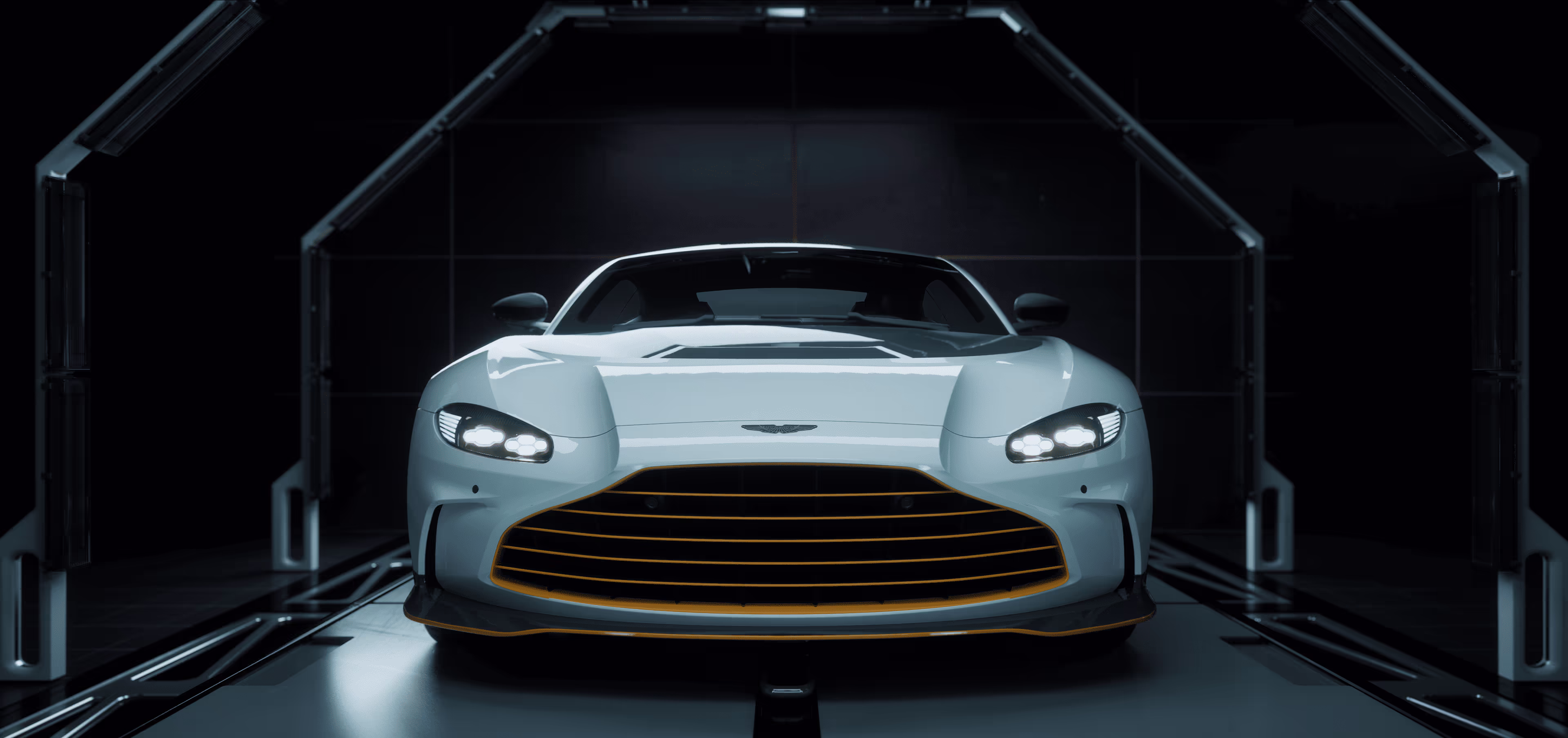 Aston Martin Vantage render future context front