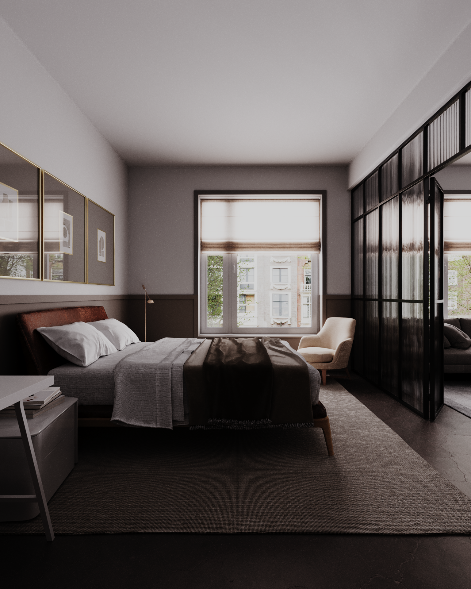 apartment outcast room 1 interior render architectural visualitzation