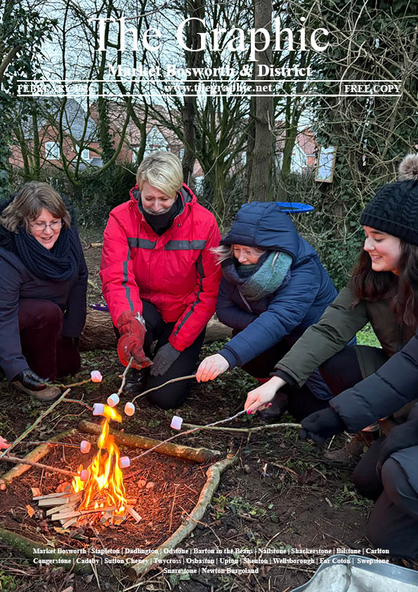 The Graphic Cover, Nigel Palmer accepting the 'Make a Difference Award'.