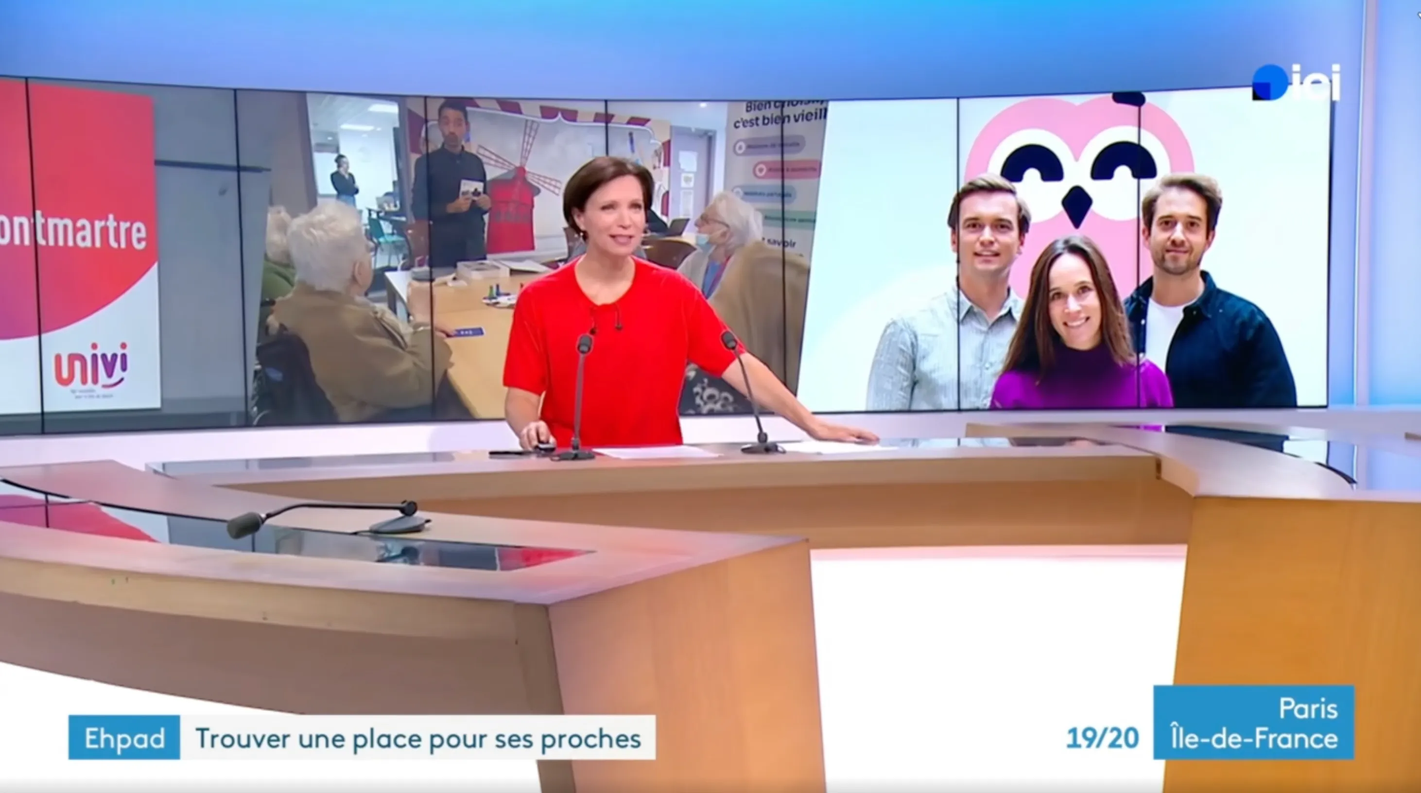 Photo de Rodolophe, cofondateur de Zenior sur un plateau BFMTV