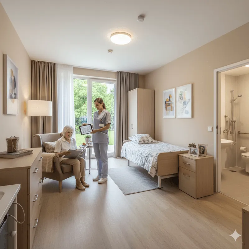 Chambre en Ehpad, à quoi s’attendre avant d’emménager ?