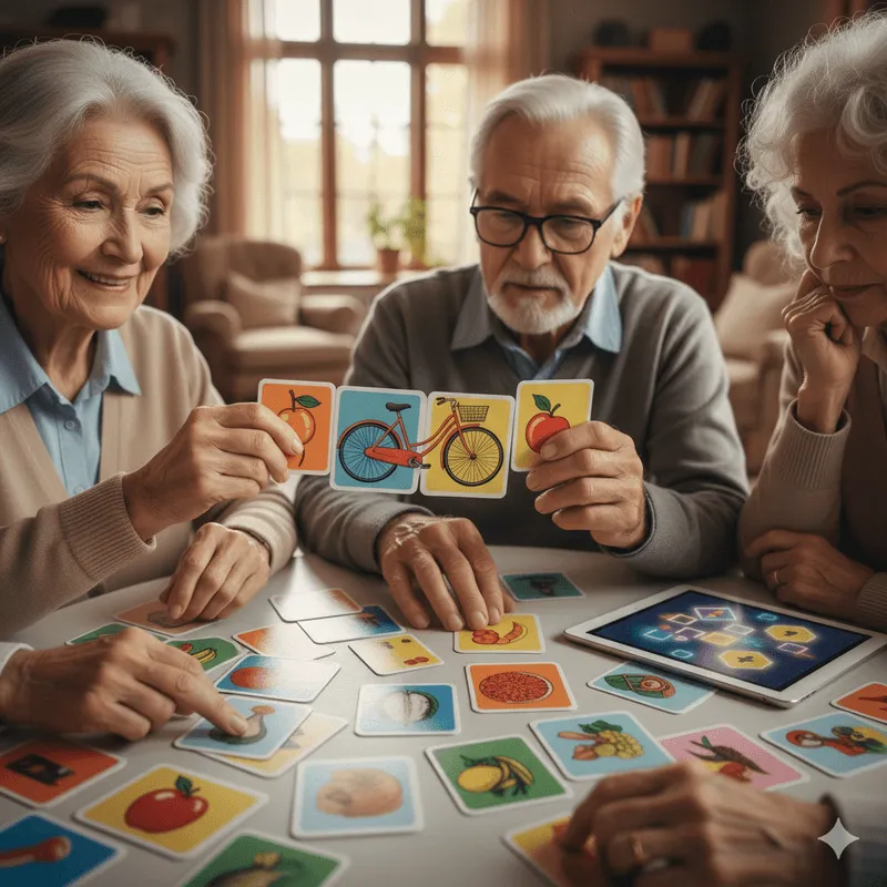 5 jeux pour la mémoire pour les seniors