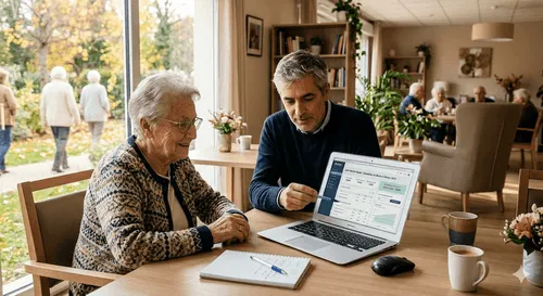 Aide sociale en Ehpad : Simulation du reste à charge 2026