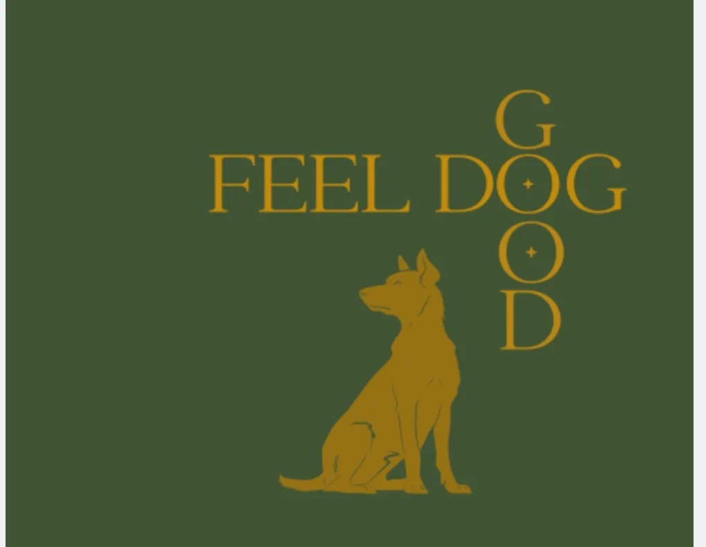 Logo original FEEL GOOD DOG éducation canine.