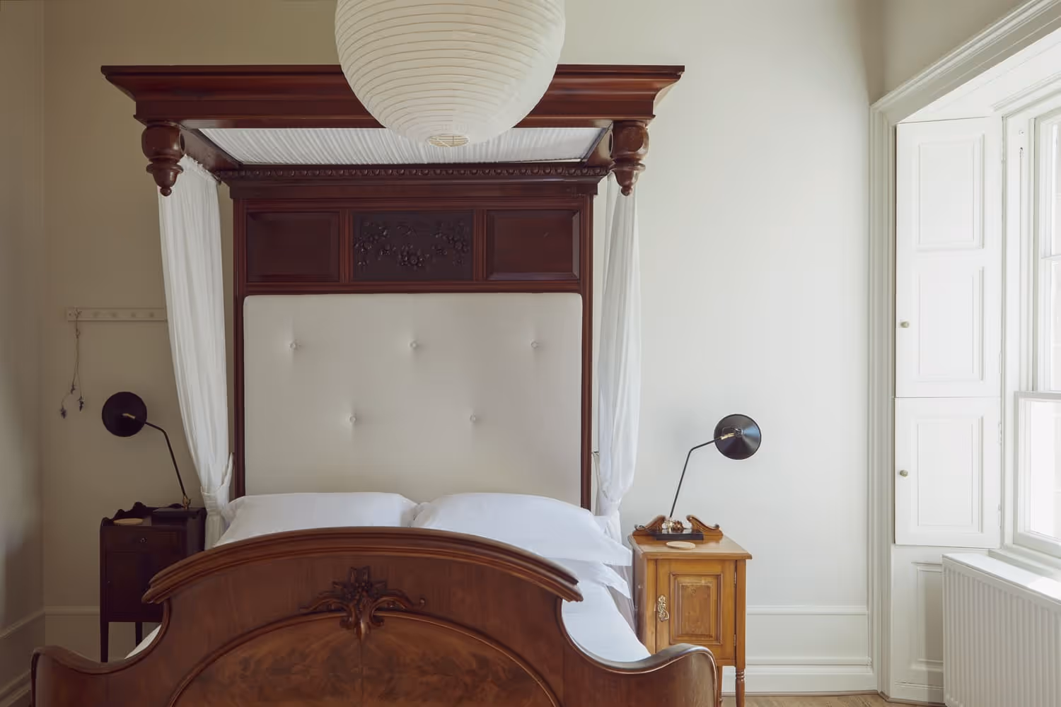 Classic Room 4 Poster Bed at Boath House Luxury Scotish Highland Boutique Hotel