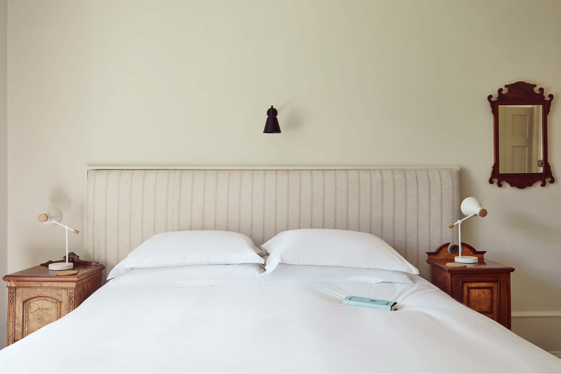 Grand Room King Size bedat Boath House Luxury Highland Boutique Hotel, Nairnshire, Scotland