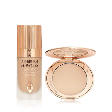 Foundation and powder duo