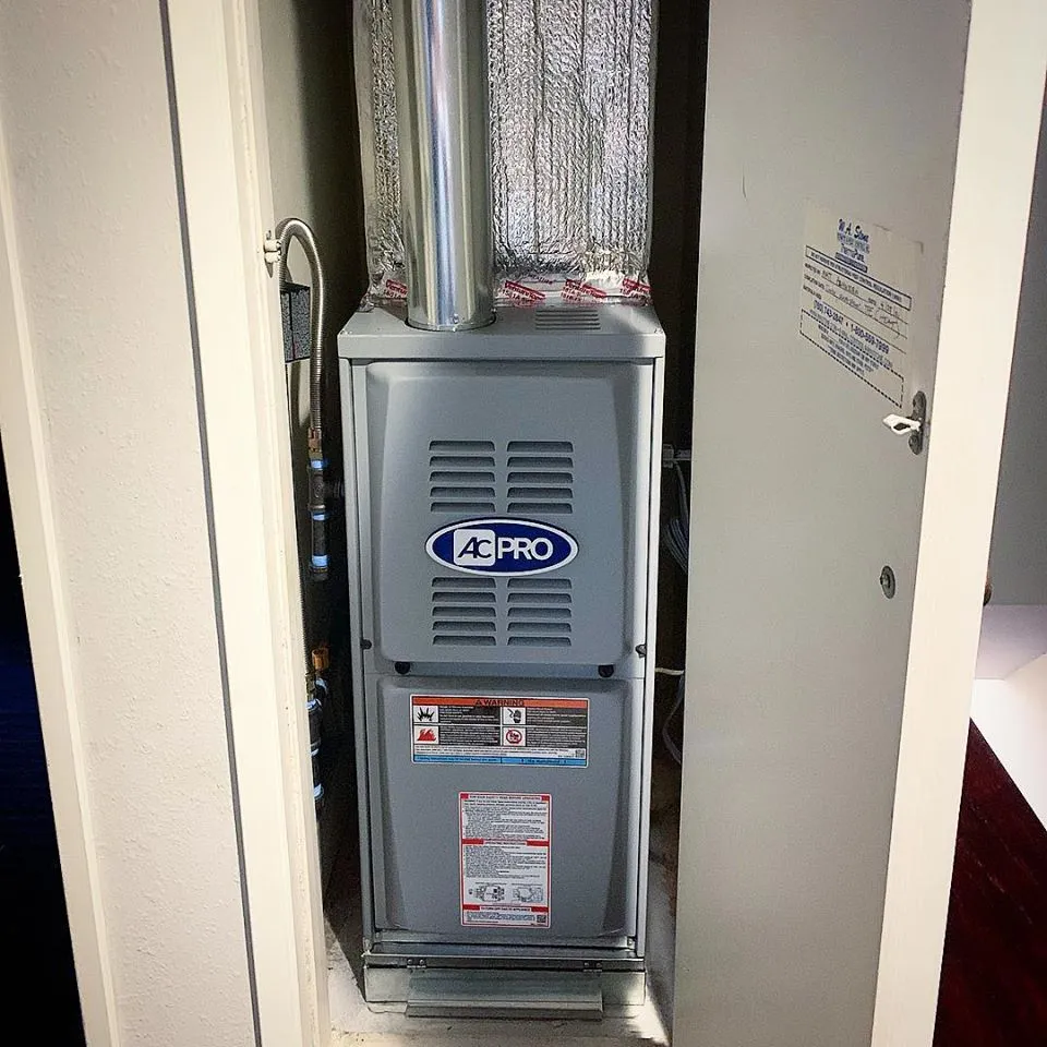 Furnace Installation by Dunright Heating and AC in Downtown Riverside, CA