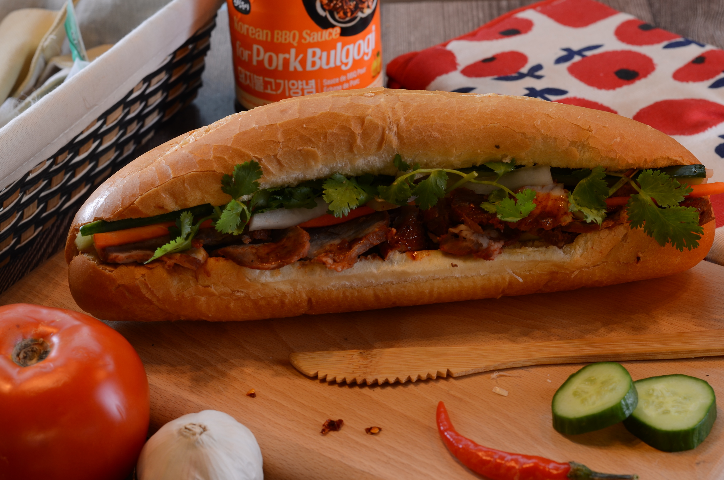 Spicy K-Style BBQ Pork Sub
