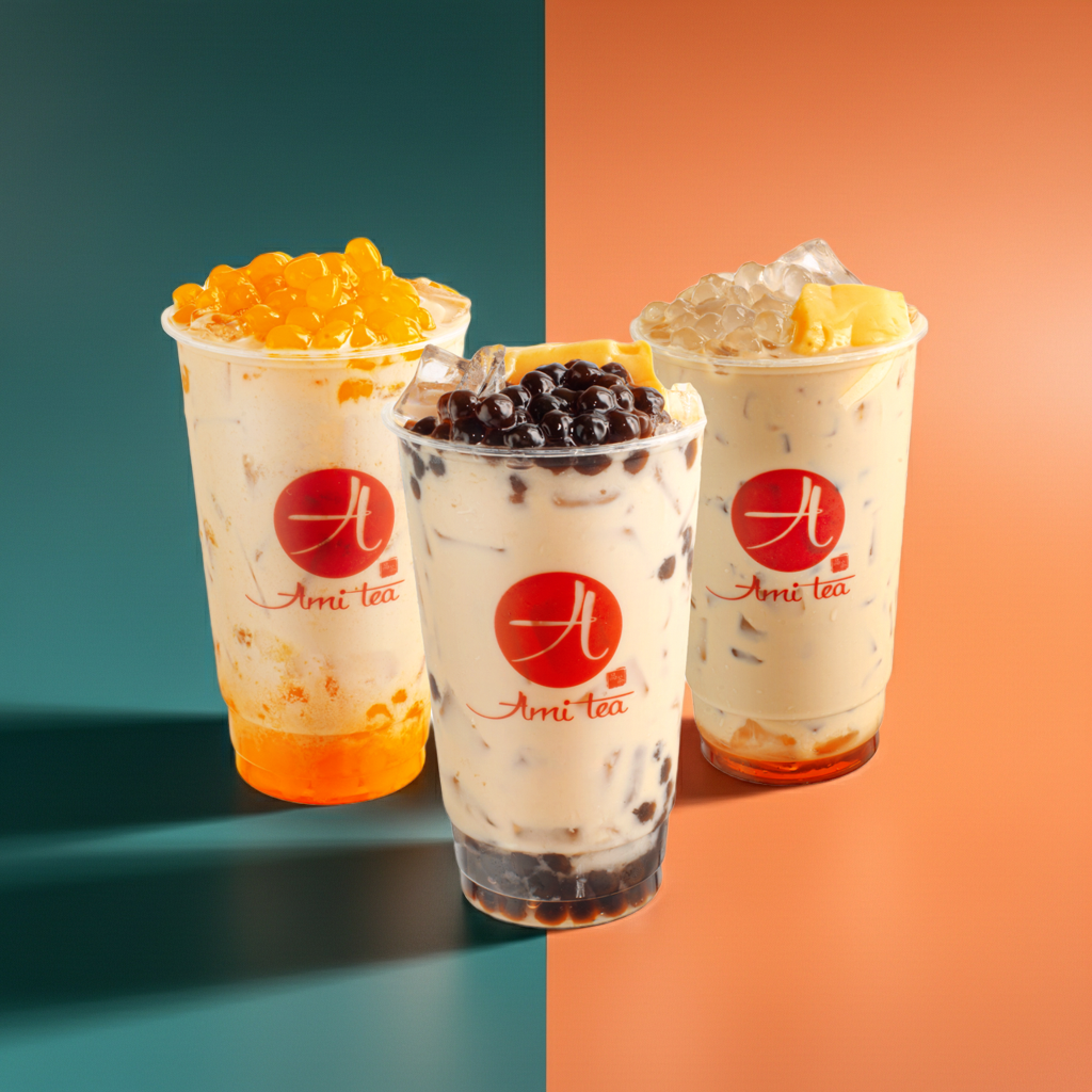 Ami Milk Tea Combo X3 Bunny Pack (3 Drinks)