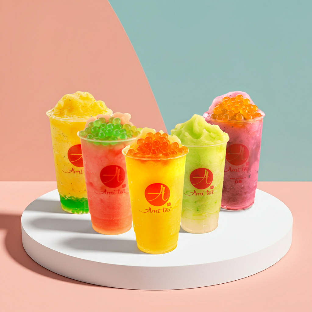 Ami Slushies Combo X5 Family Size (5 Drinks)