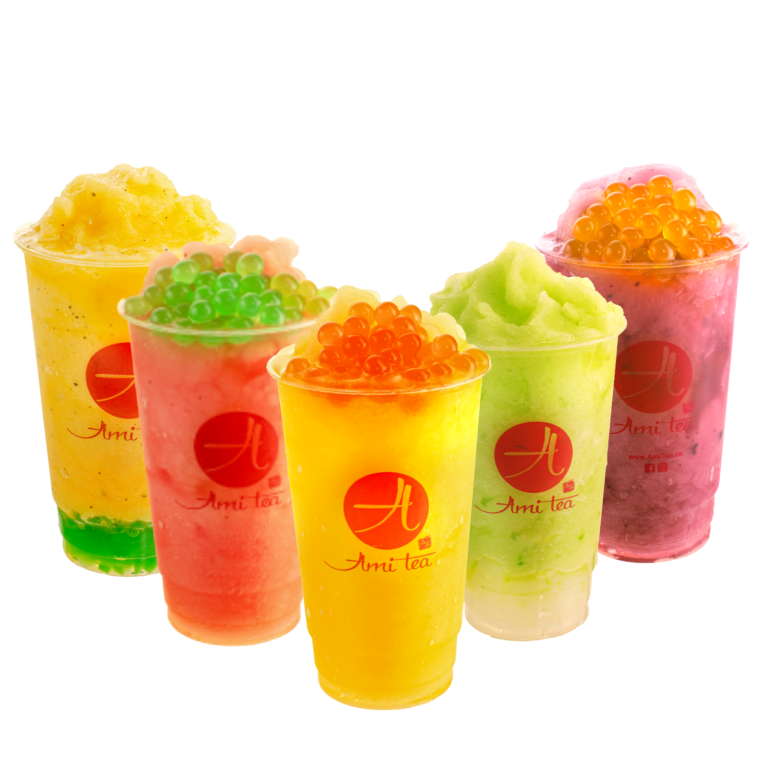 Ami Slushies Combo X5 Family Size (5 Drinks)