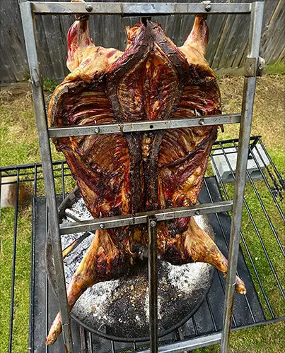 asado bbq catering - lamb