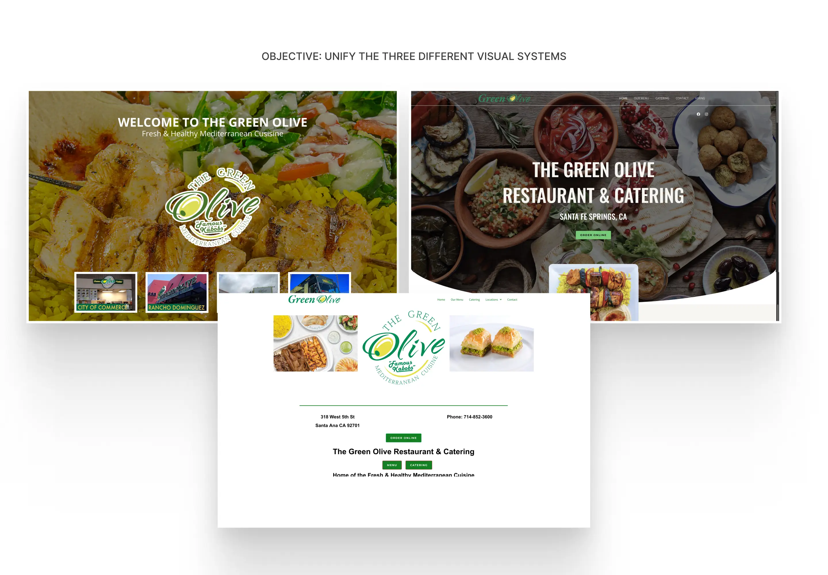 Wireframe and visual design of the ACTV8me corporate website homepage.