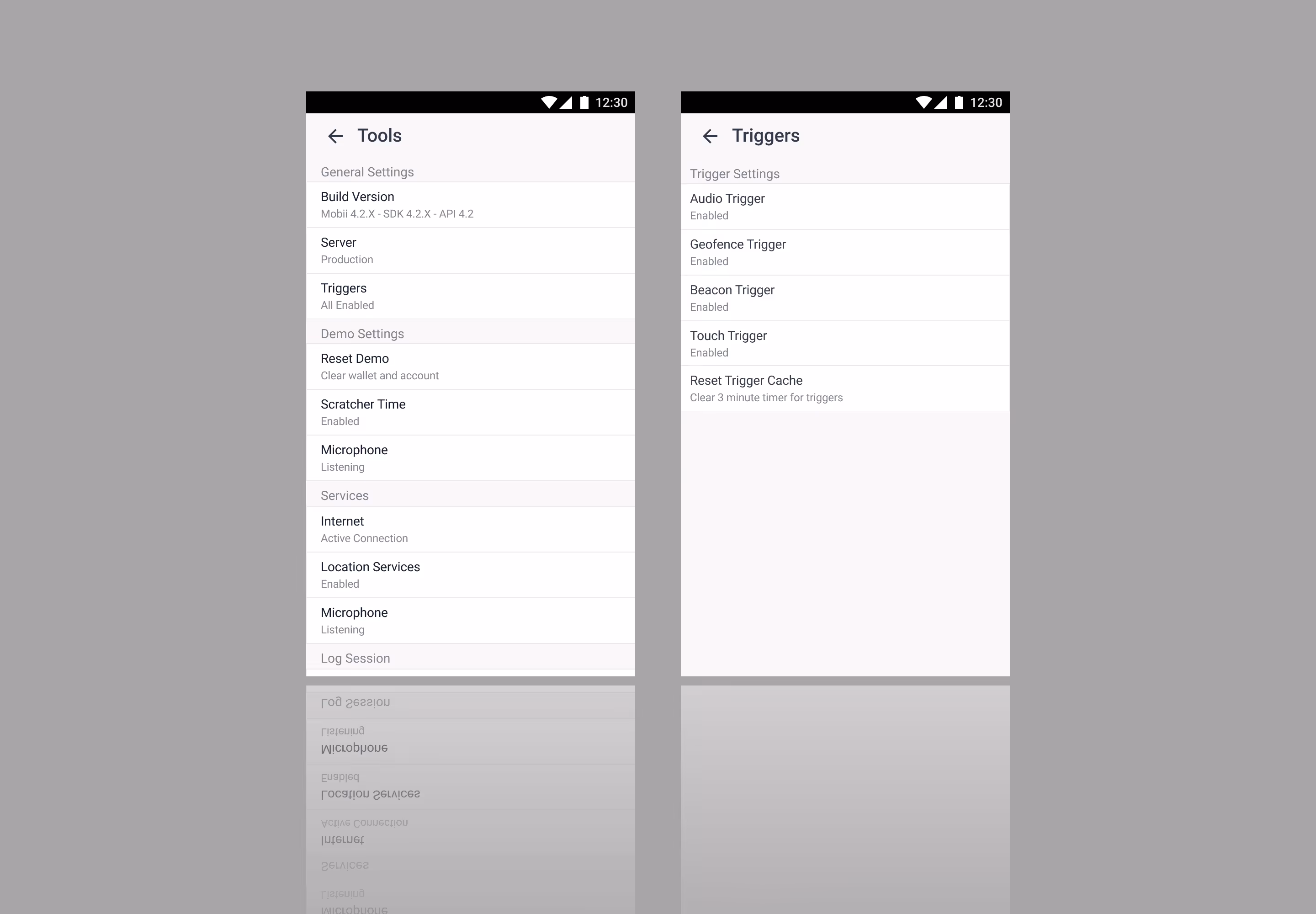 Mobii redesign of development tools.