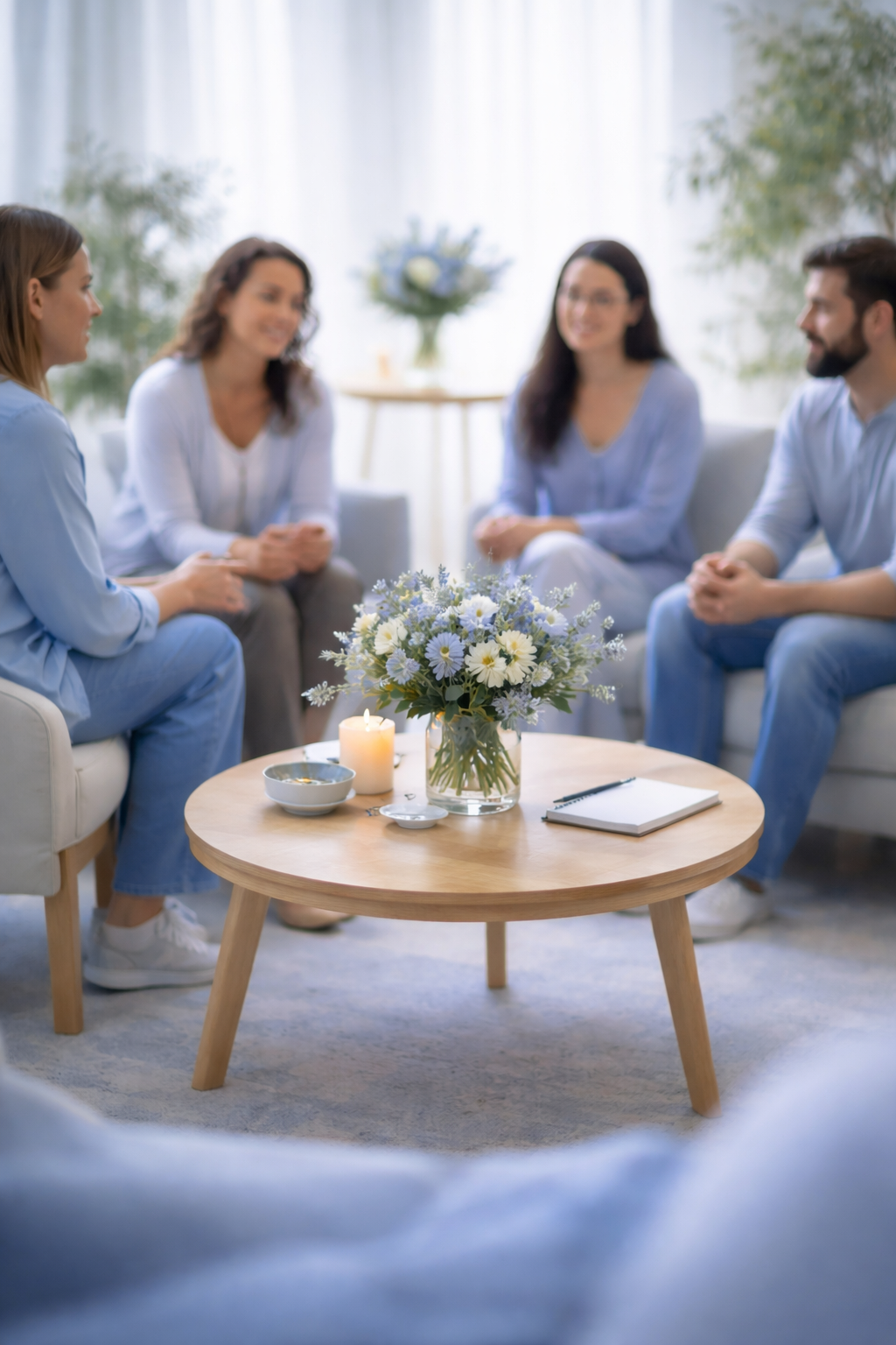 Groupes thérapeutiques et dispositifs collectifs de l'association