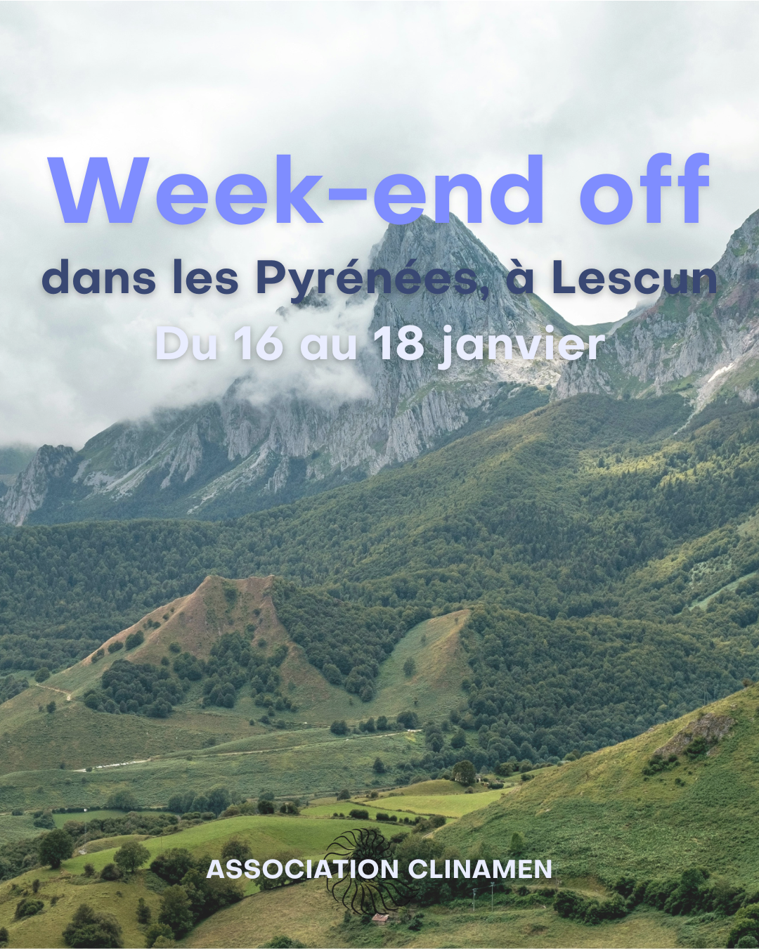 Week-end Off Clinamen à Lescun | 16–18 janvier