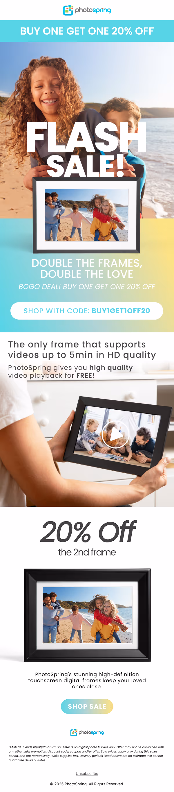 Photospring Email Marketing