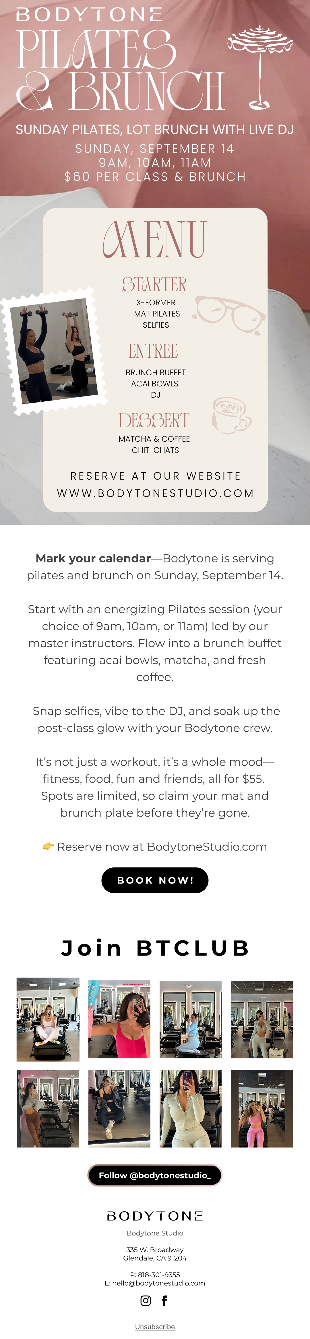 Bodytone Email Marketing