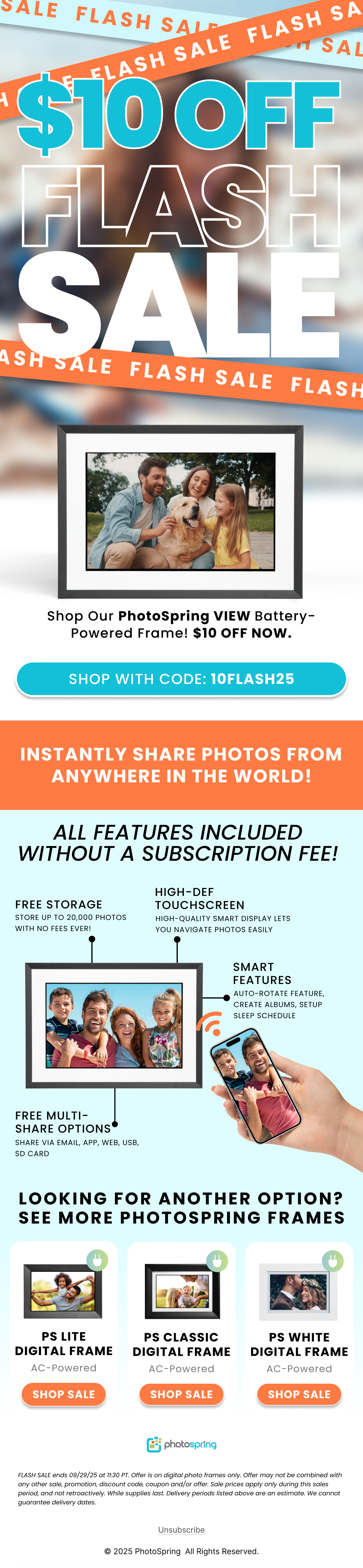 Photospring Email Marketing