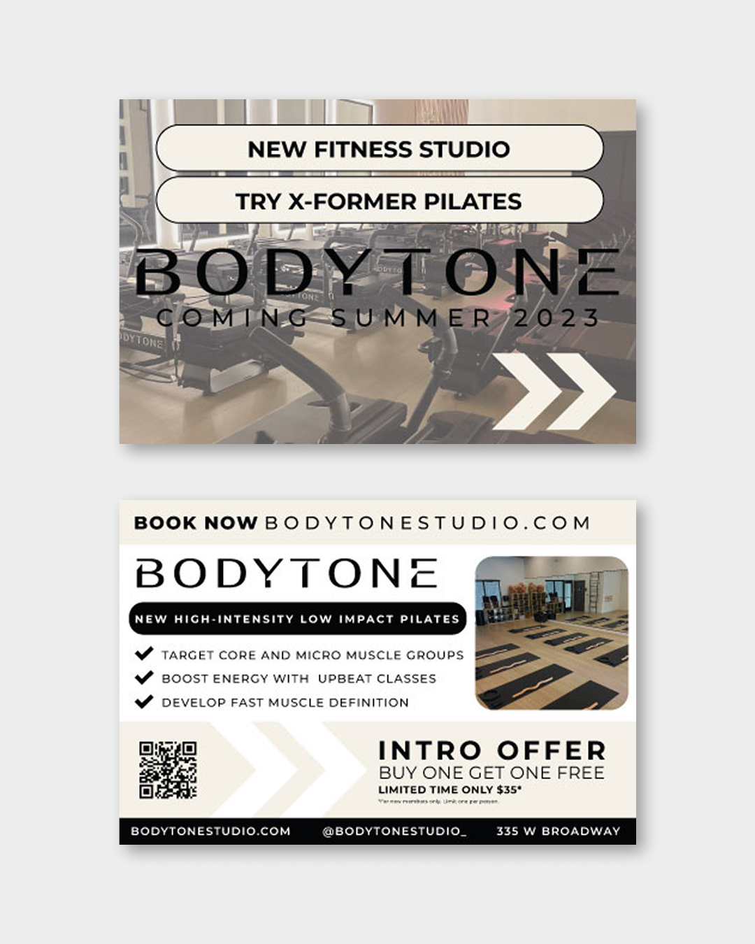 Bodytone Postcard