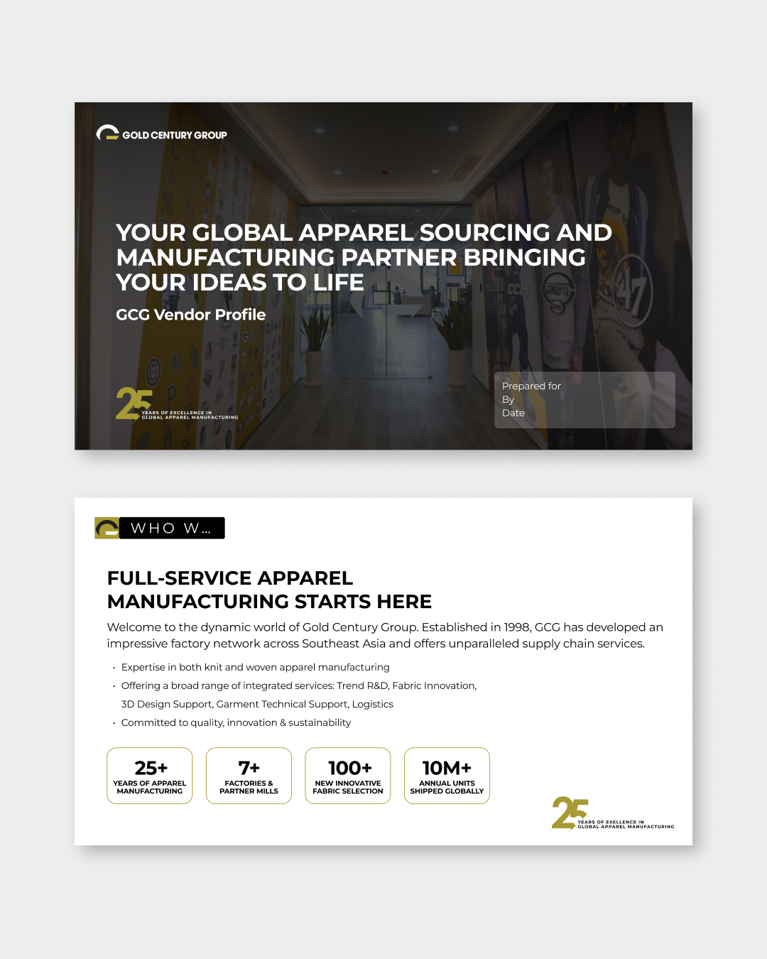 Gold Century Group Presentation