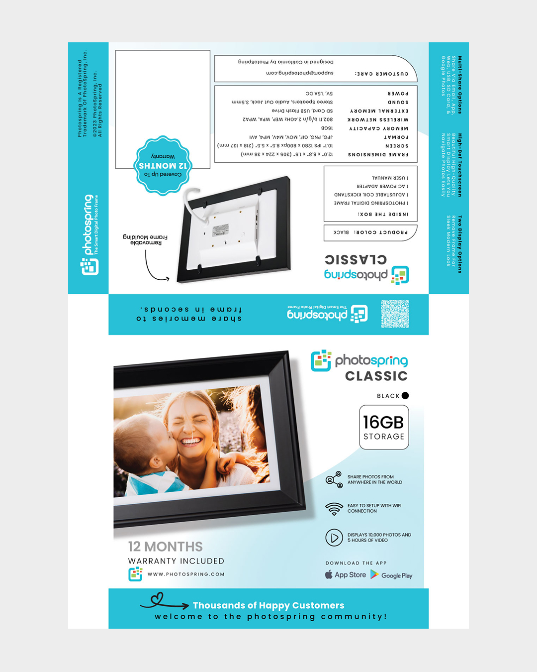 Photospring Packaging