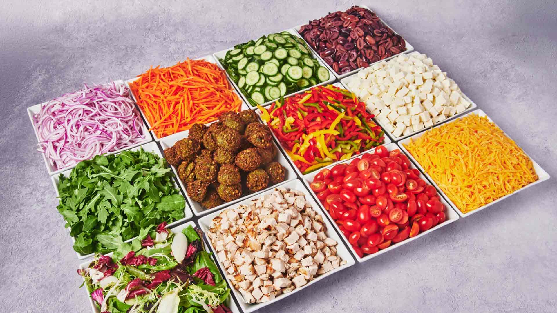 Create-Your-Own Salad Bar