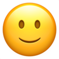 Smiling emoji (3 stars)