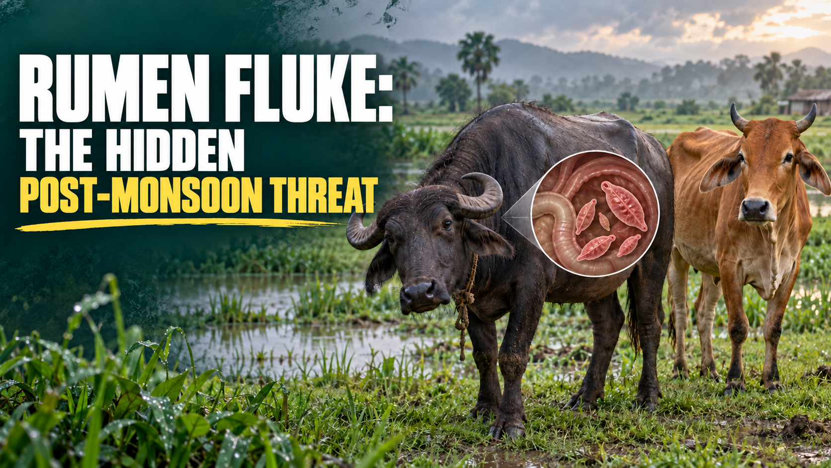 Rumen fluke (amphistomiasis) in cattle and buffalo in India — Cattle Remedies